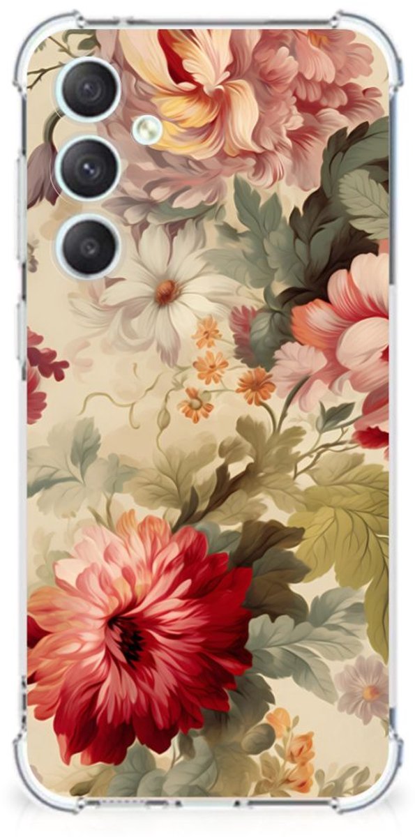 Case voor Samsung Galaxy S23 FE Bloemen