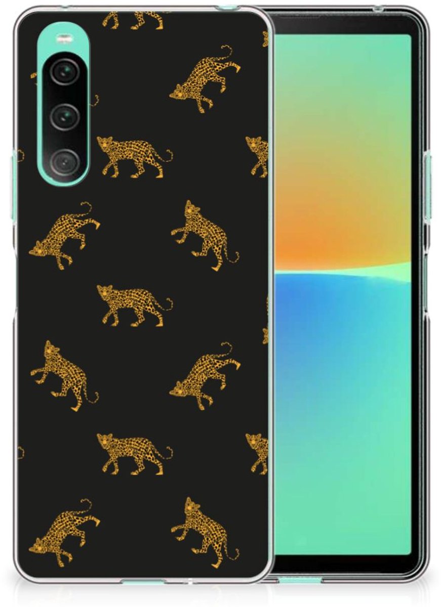 TPU Hoesje voor Sony Xperia 10 V Leopards