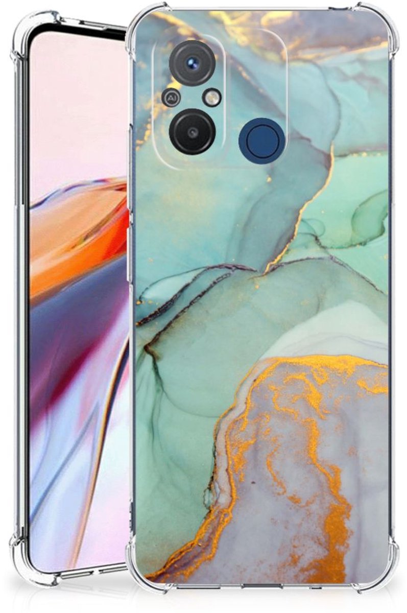 Back Cover voor Xiaomi Redmi 12C Watercolor Mix