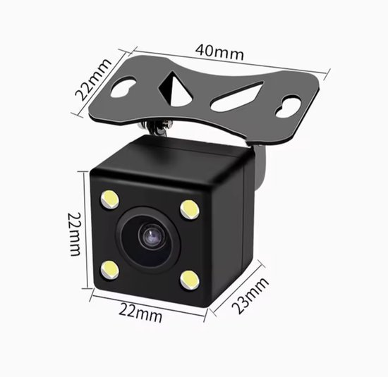 Achteruitrijcamera-set - Met universele tulp / RCA aansluiting - Parkeerhulp universeel - 6m camera - Geschikt voor aftermarket Android, Carplay autoradio van Merkloos — afbeelding 2