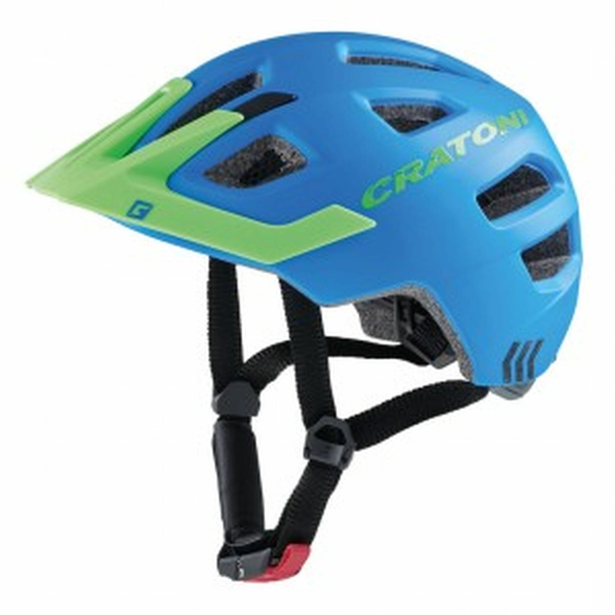 Cratoni Maxster Pro Blauw/groen Matt Kinderhelm - XS/S (46-51cm)