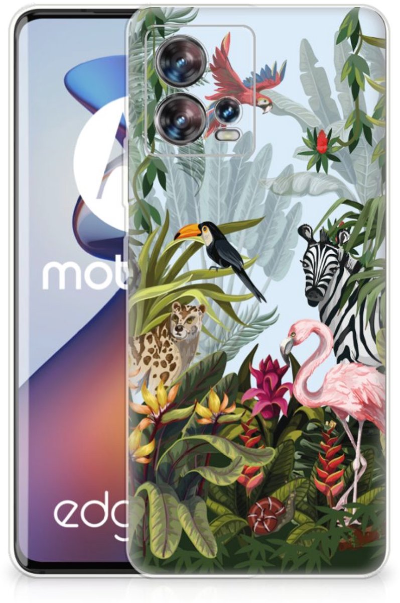 TPU Hoesje voor Motorola Edge 30 Fusion Jungle