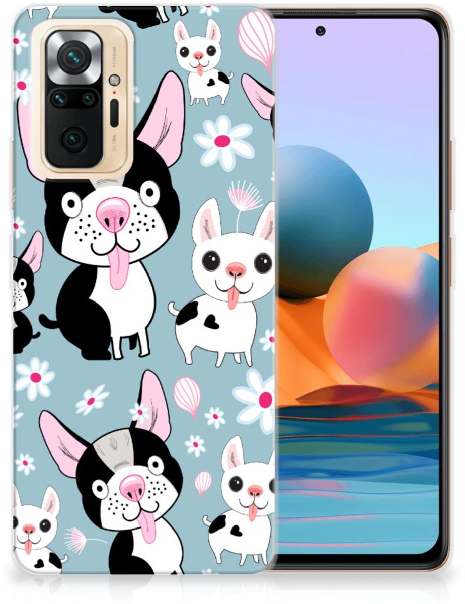 Xiaomi Redmi Note 10 Pro TPU Hoesje Hondjes