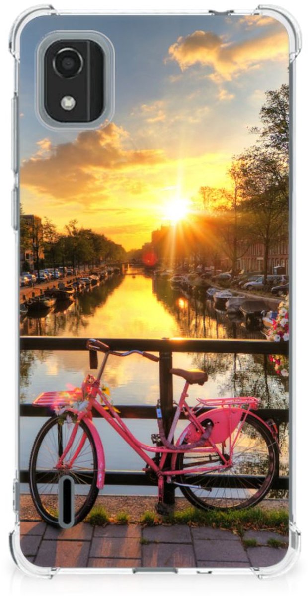 Nokia C2 2nd Edition Telefoonhoesje met valbescherming Amsterdamse Grachten