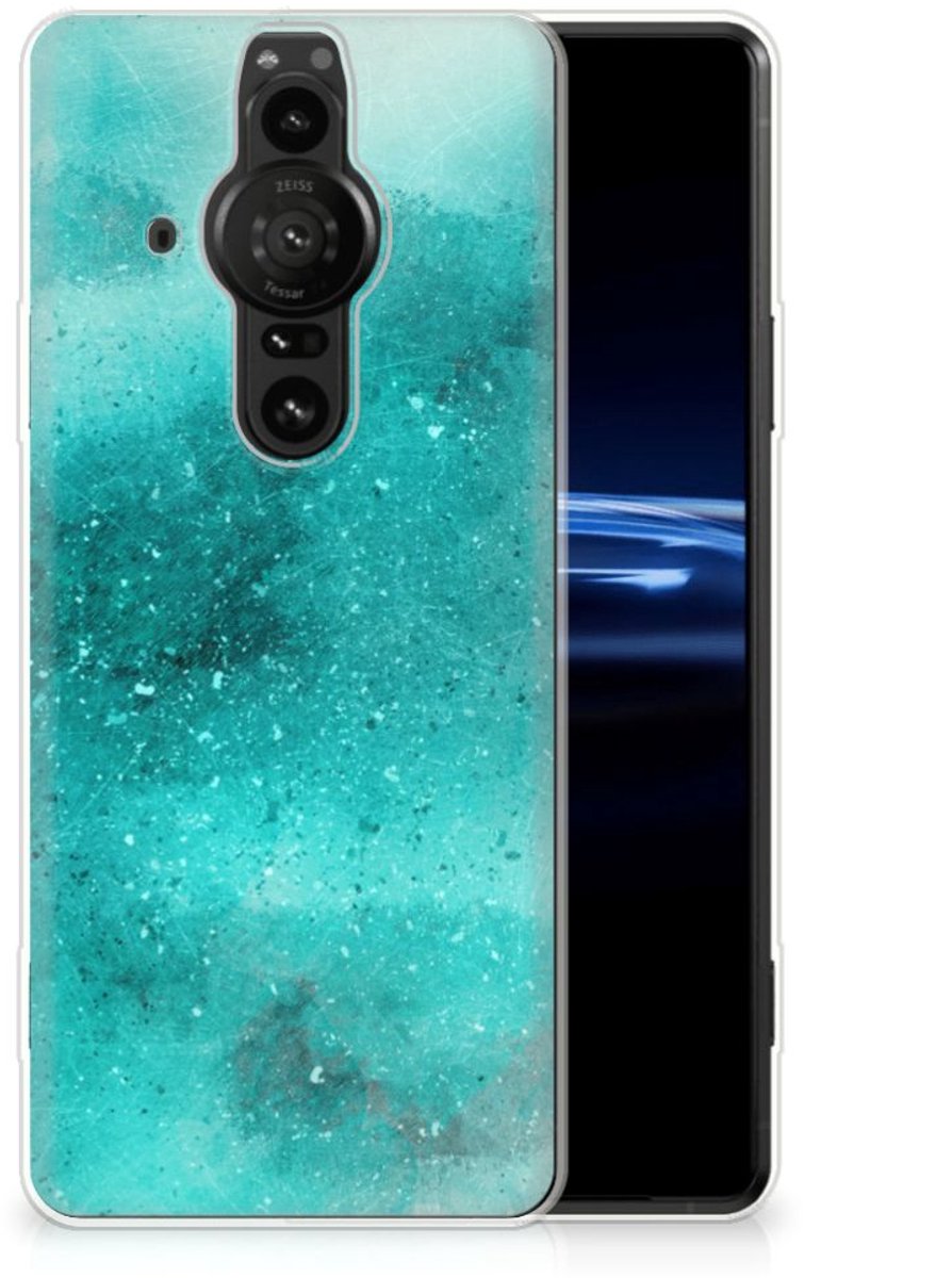 Hoesje maken Sony Xperia Pro-I Painting Blue