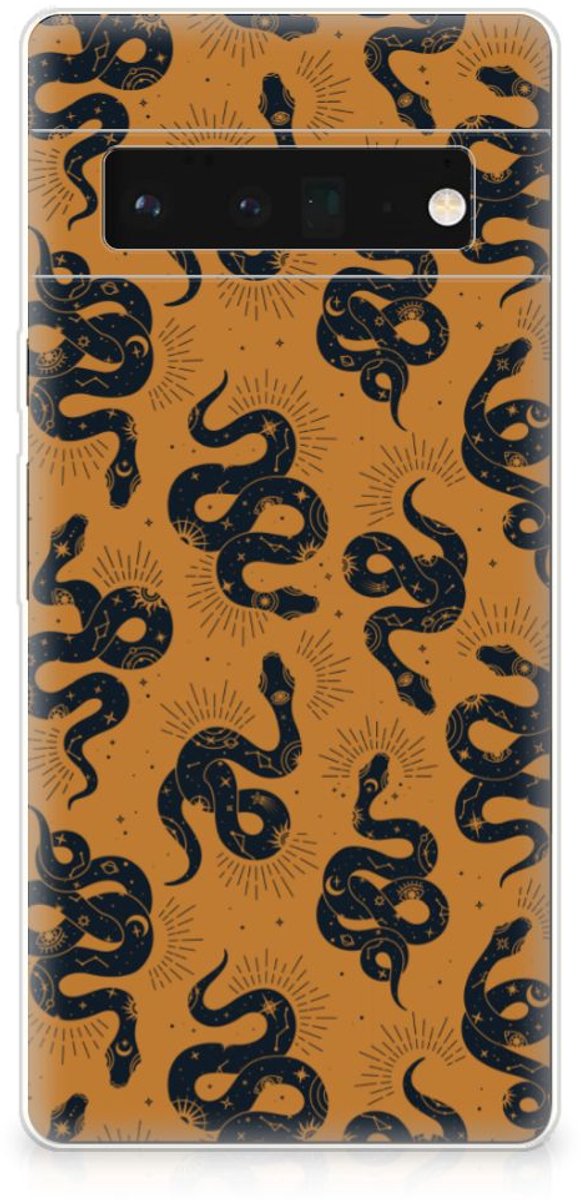 TPU Hoesje voor Google Pixel 6 Pro Snakes