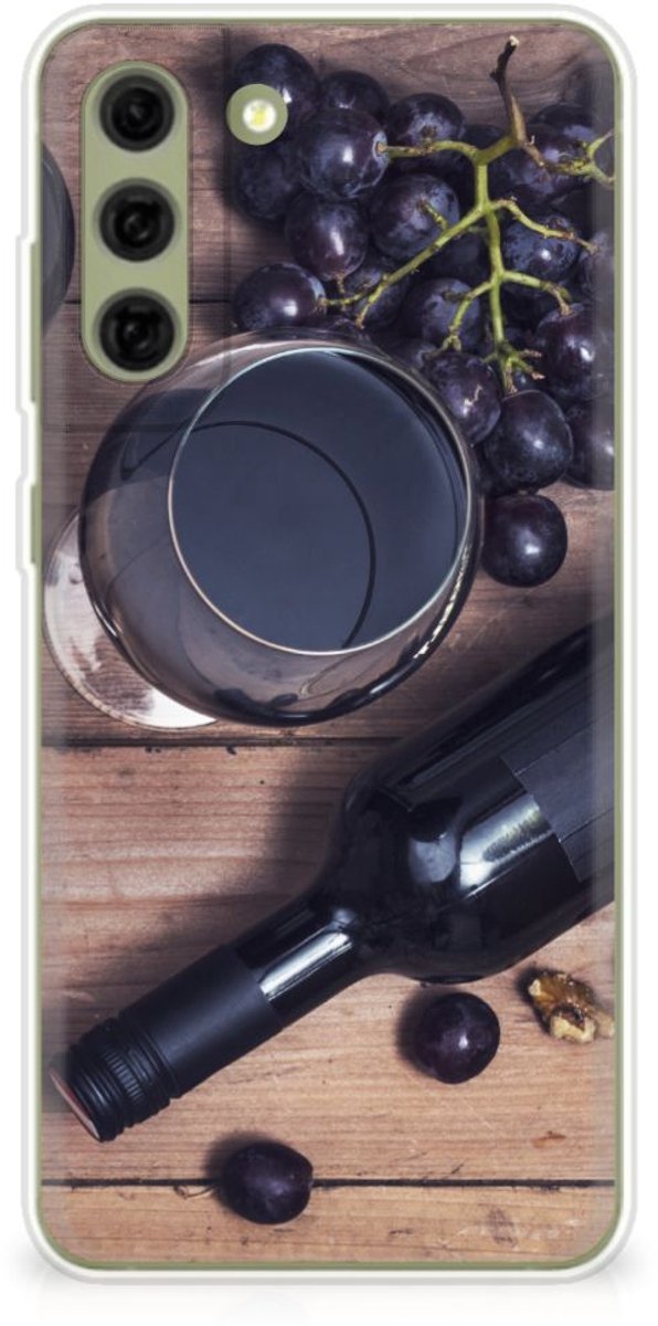 Samsung Galaxy S21FE Siliconen Case Wijn