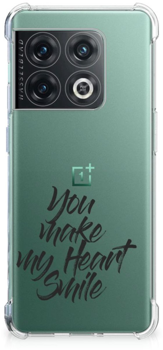 OnePlus 10 Pro Telefoonhoesje met tekst Heart Smile