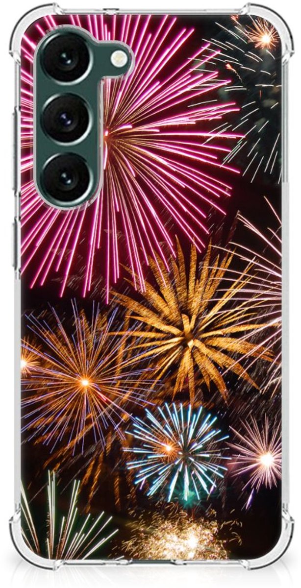 Samsung Galaxy S23 Plus Anti Shock Bumper Case Vuurwerk