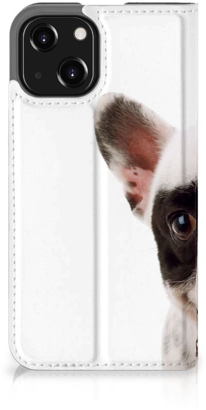 Bookstyle Case iPhone 13 Mini Smart Cover Bouledogue Français