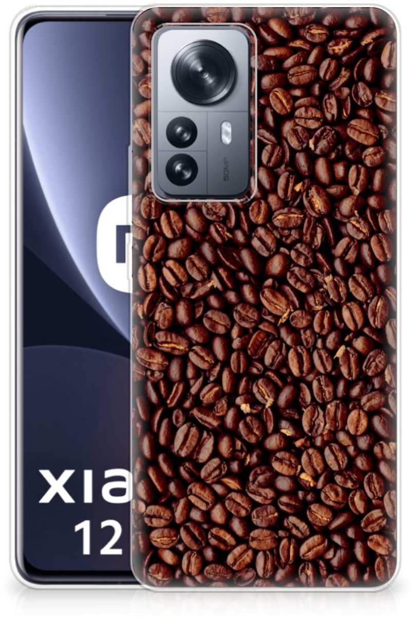 TPU Hoesje voor Xiaomi 12 Pro Siliconen Case Koffiebonen
