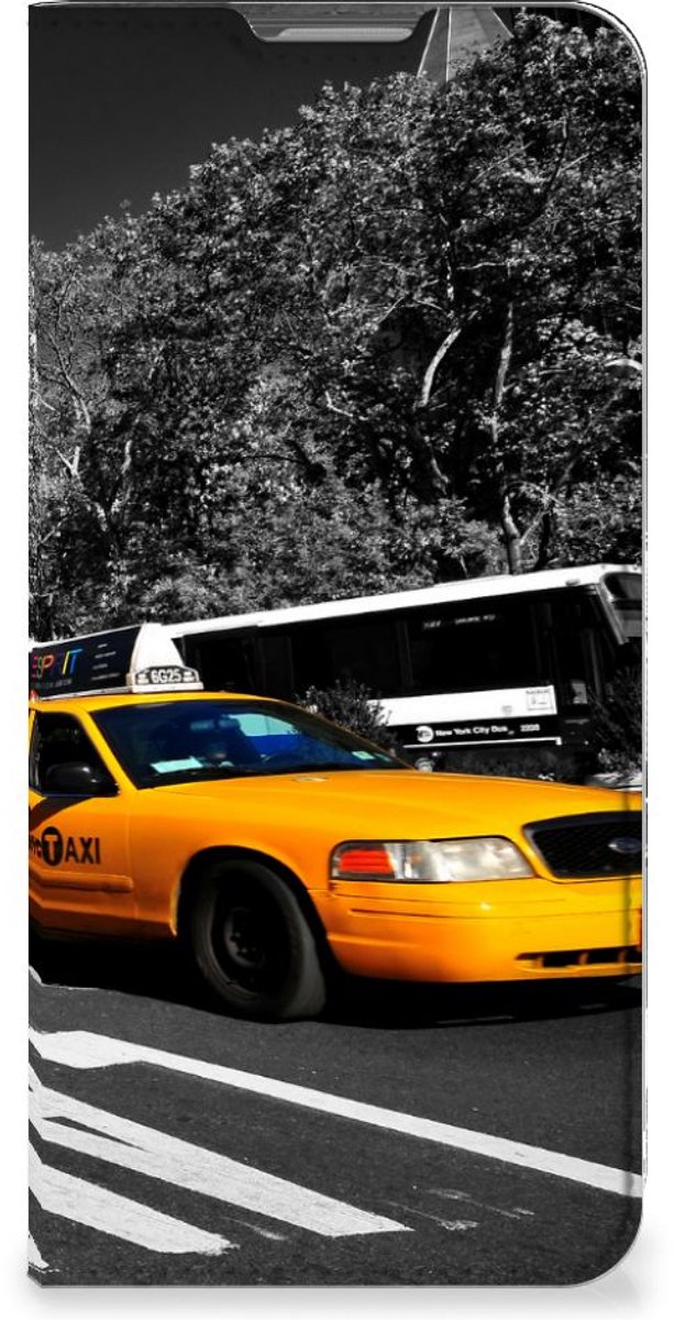 OPPO Reno8 Lite Book Cover New York Taxi