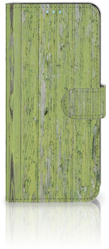 Etui portefeuille OPPO A74 4G Housse pour téléphone Wood vert