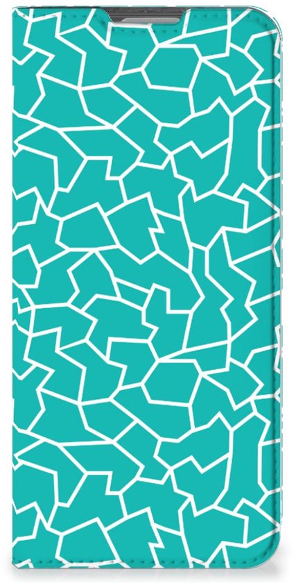 Coque OPPO Reno8 Lite Book Case Cracks Blue