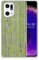 Housse Etui OPPO Find X5 Pro Smartphone Case Vert Wood