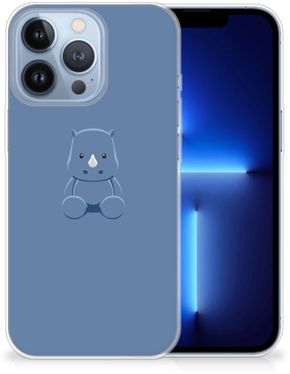 Apple iPhone 13 Pro Telefoonhoesje met Naam Baby Rhino