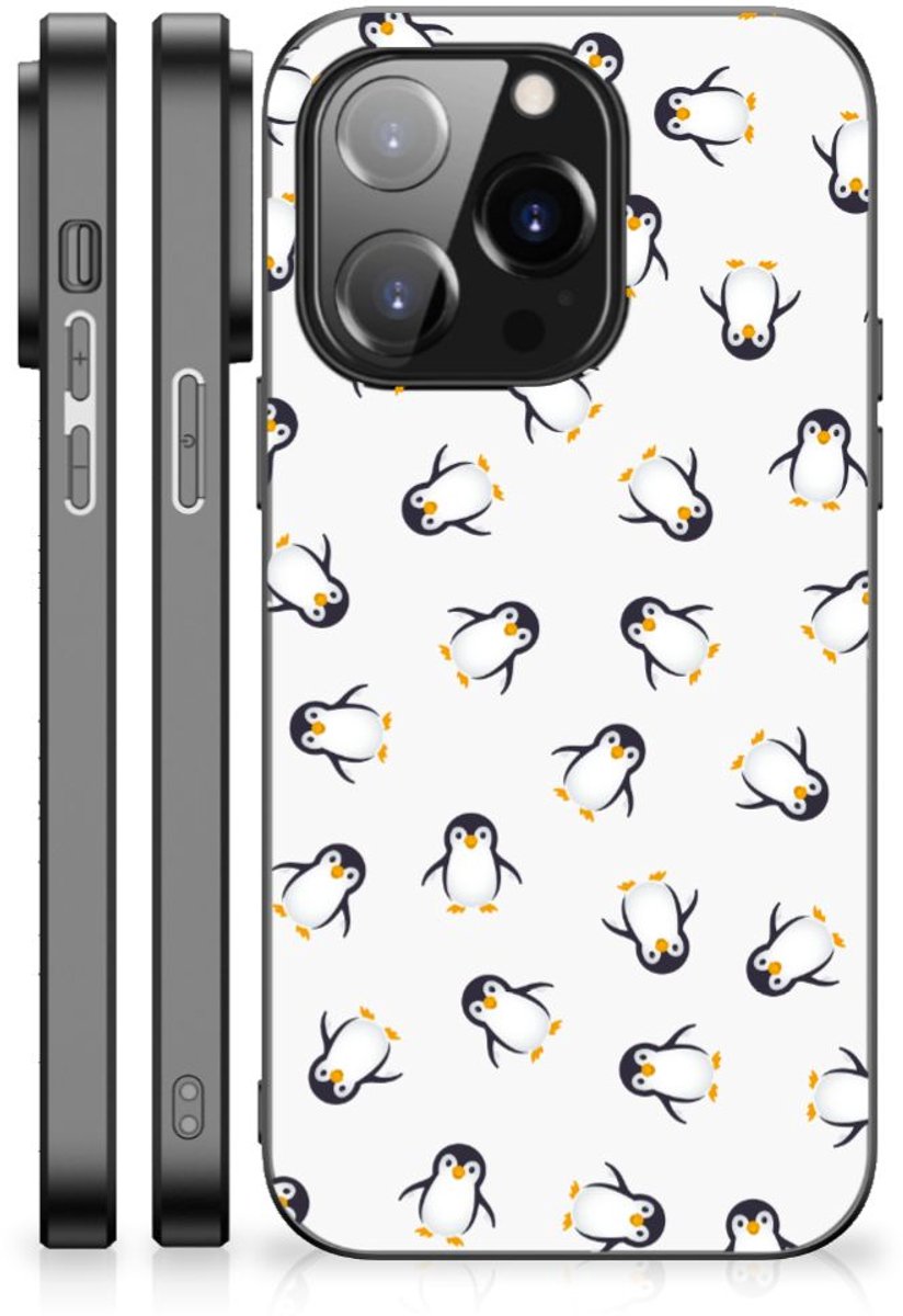 Back Cover voor Back Case voor iPhone 14 Pro Pinguïn