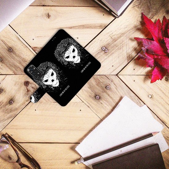 Bookstyle Case Xiaomi Redmi Note 11 Pro 5G/4G Phone Case with Text Skull Hair
