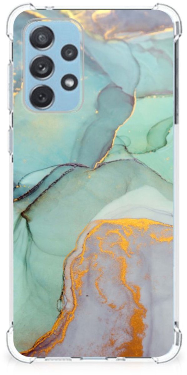 Back Cover voor Samsung Galaxy A73 Watercolor Mix