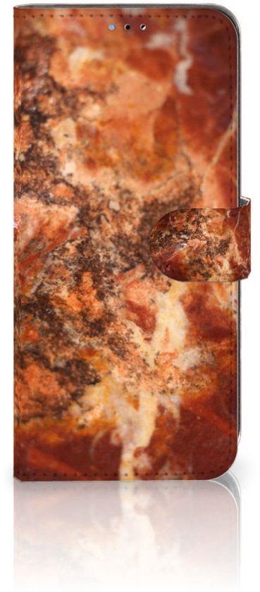 Coque Téléphone OPPO A16 | A16s Coque avec pour Brown Marbre