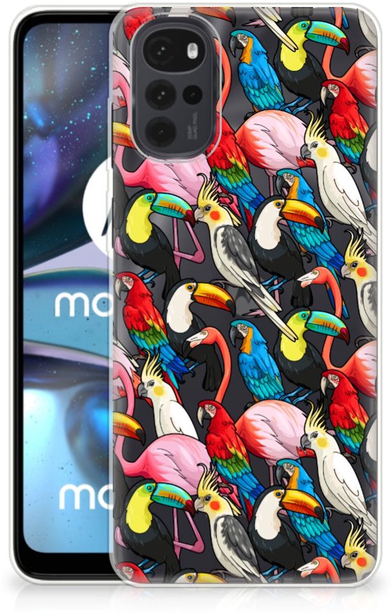 Motorola Moto G22 TPU Hoesje Birds