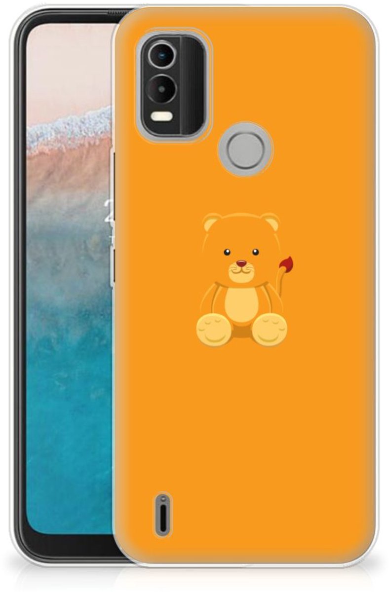 Nokia C21 Plus Telefoonhoesje met Naam Baby Beer
