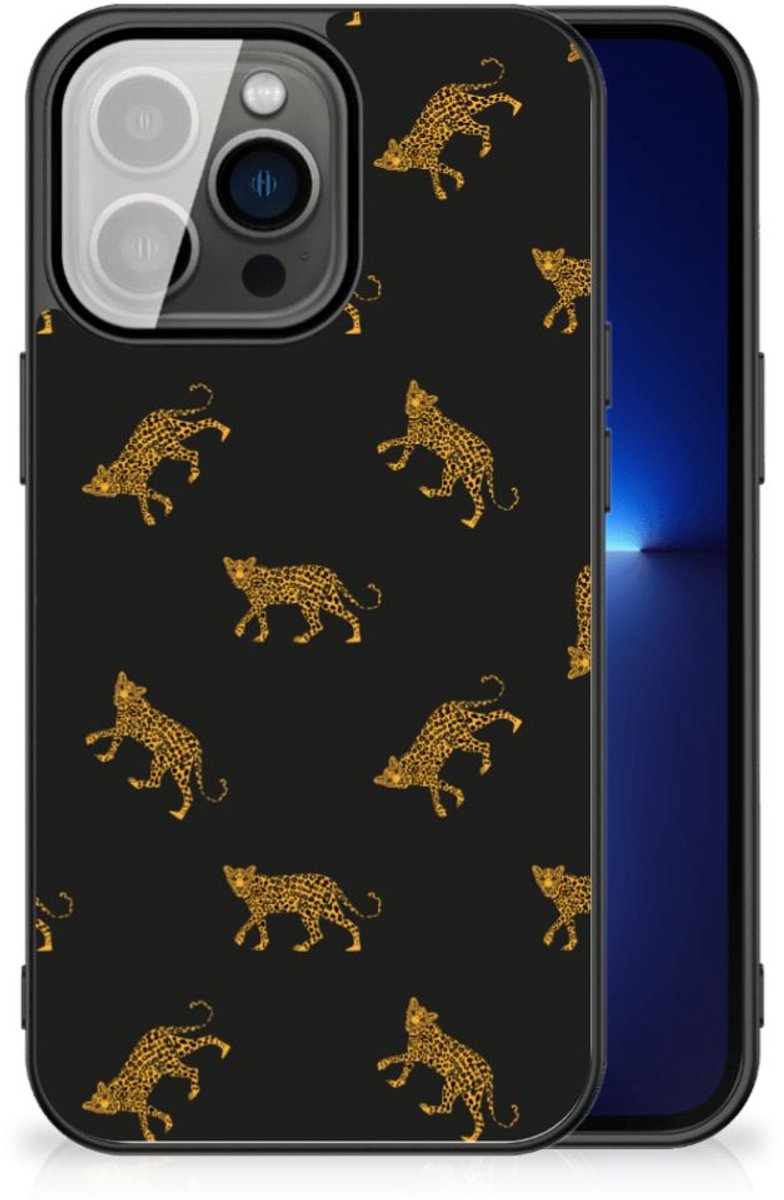 Dierenprint Telefoonhoesje voor iPhone 13 Pro Leopards