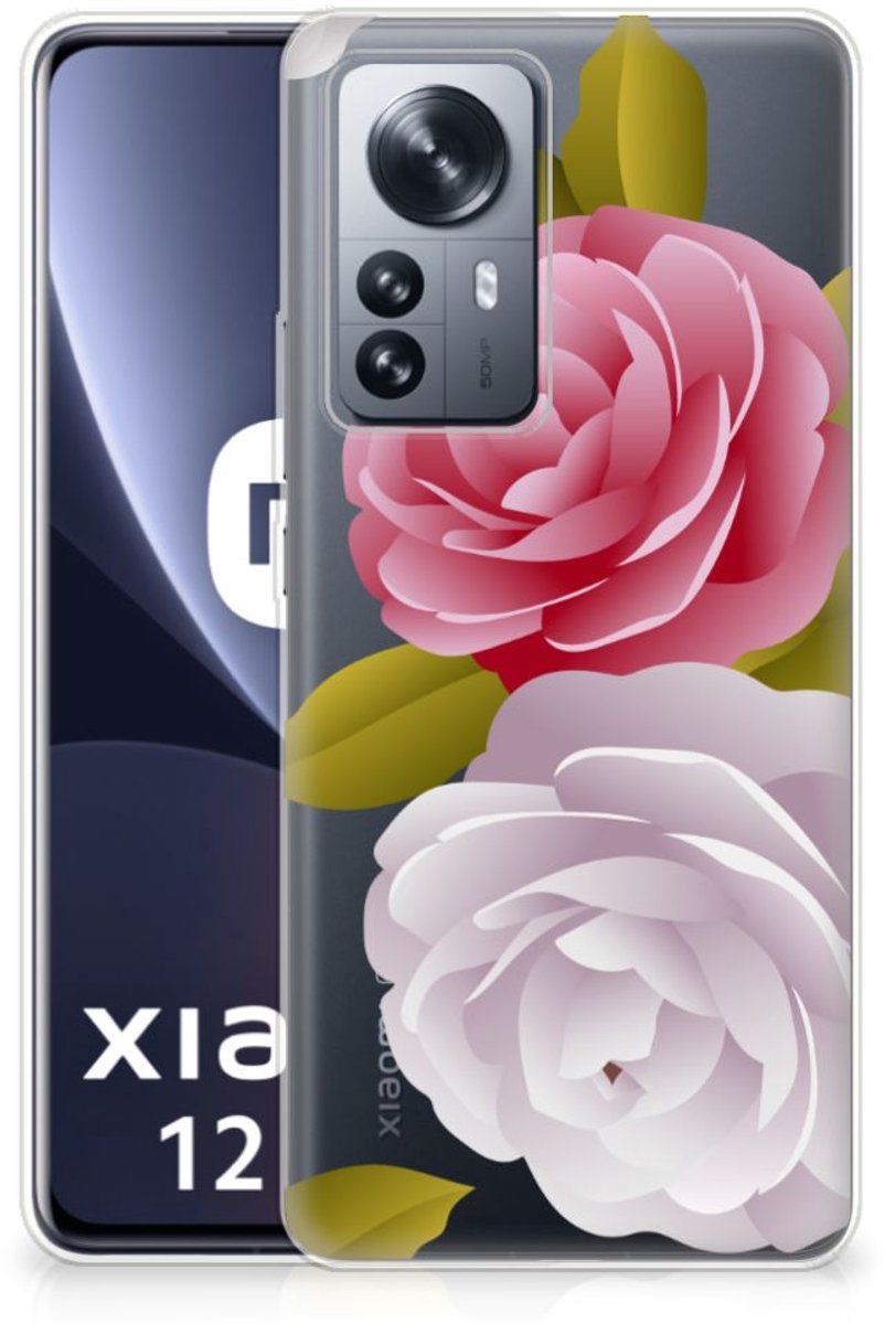 Xiaomi 12 Pro TPU Case Roses