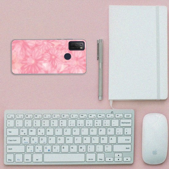 Protection Téléphone pour Alcatel 1S (2021) Coque Fleurs De Printemps