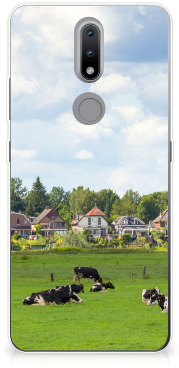 Nokia 2.4 TPU Hoesje Koeien
