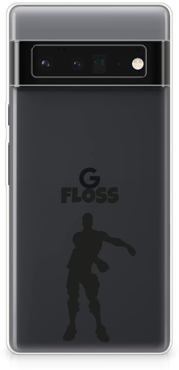 Google Pixel 6 Pro Telefoonhoesje met Naam Floss