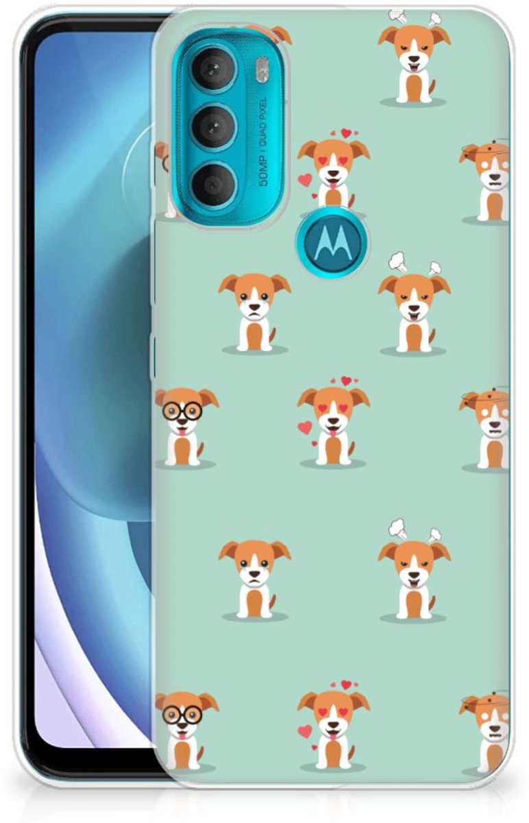 Motorola Moto G71 5G TPU Hoesje Pups