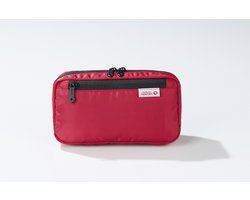 Travelsentry - Reis Organizer - Rood - RFID Stop - Reizen - Accessoire - Rpet- 21 * 11 * 6 cm - Voorkomt Onnodig Plastic Gebruik