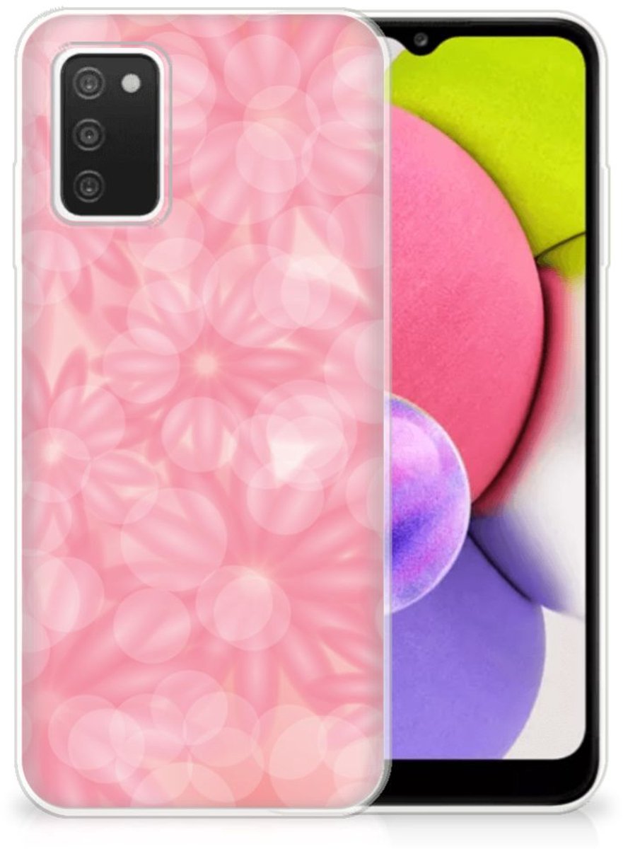 Samsung Galaxy A03S TPU Case Spring Flowers