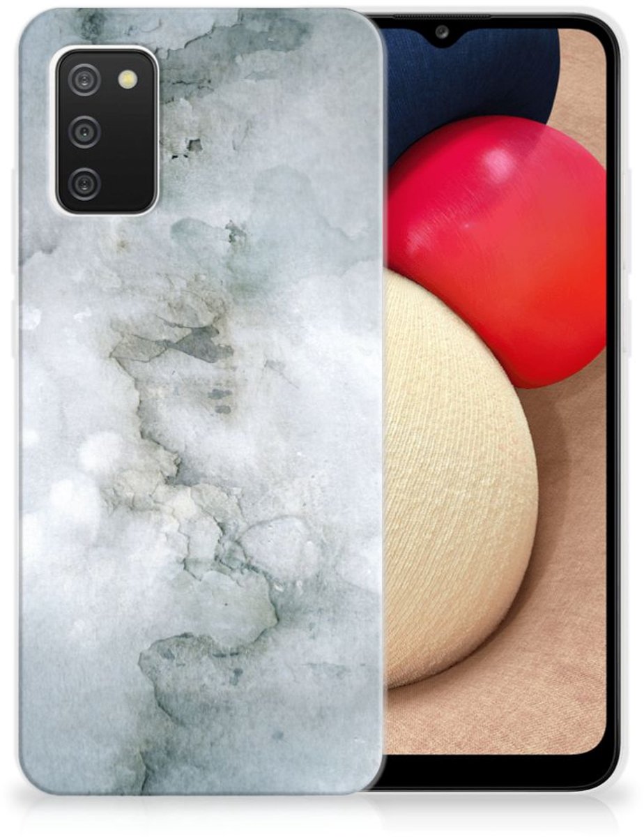 Hoesje maken Samsung Galaxy A02s Painting Grey