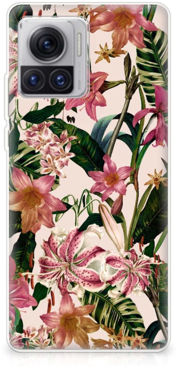 Motorola Moto X30 Pro TPU Case Flowers