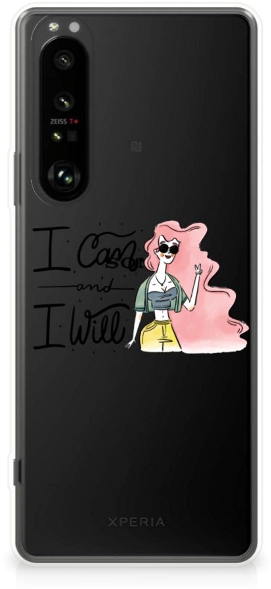 Sony Xperia 1 III Telefoonhoesje met Naam i Can