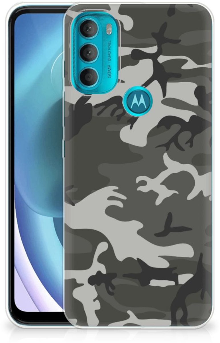 Motorola Moto G71 5G TPU bumper Army Light