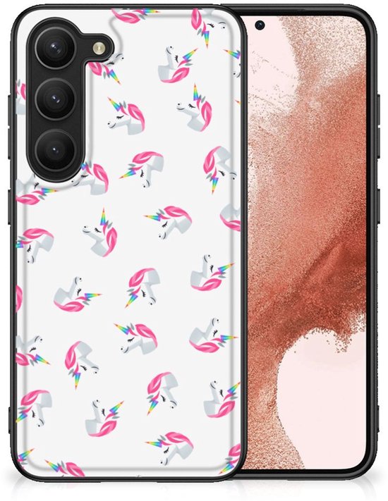 Coque arrière adaptée aux licornes Samsung Galaxy S23