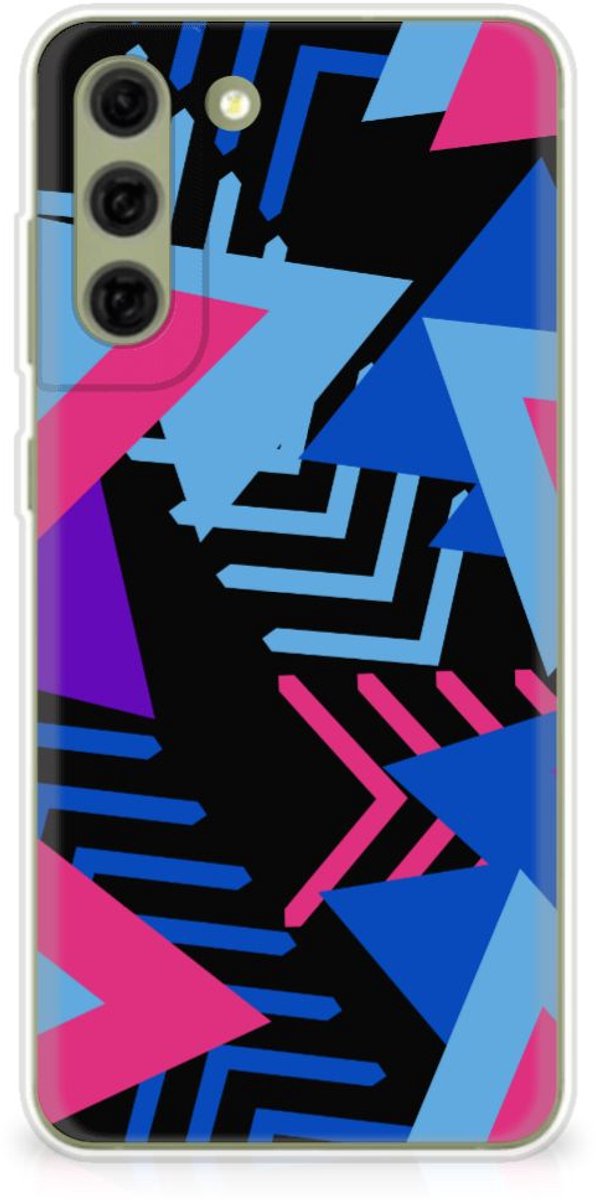 Samsung Galaxy S21FE TPU Hoesje Funky Triangle