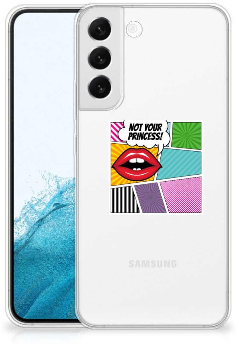 Samsung Galaxy S22 Plus Silicone Back Cover Popart Princess