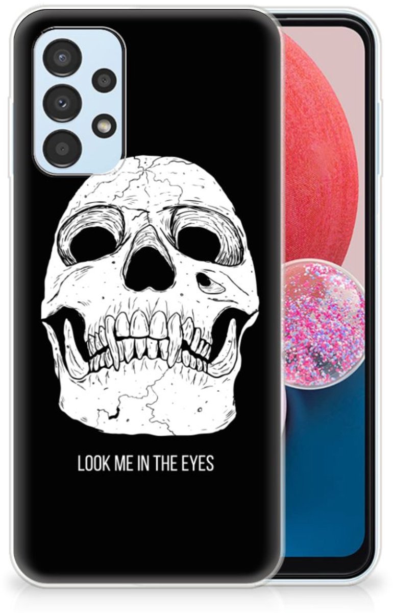 Silicone Back Case Samsung Galaxy A13 4G Skull Eyes