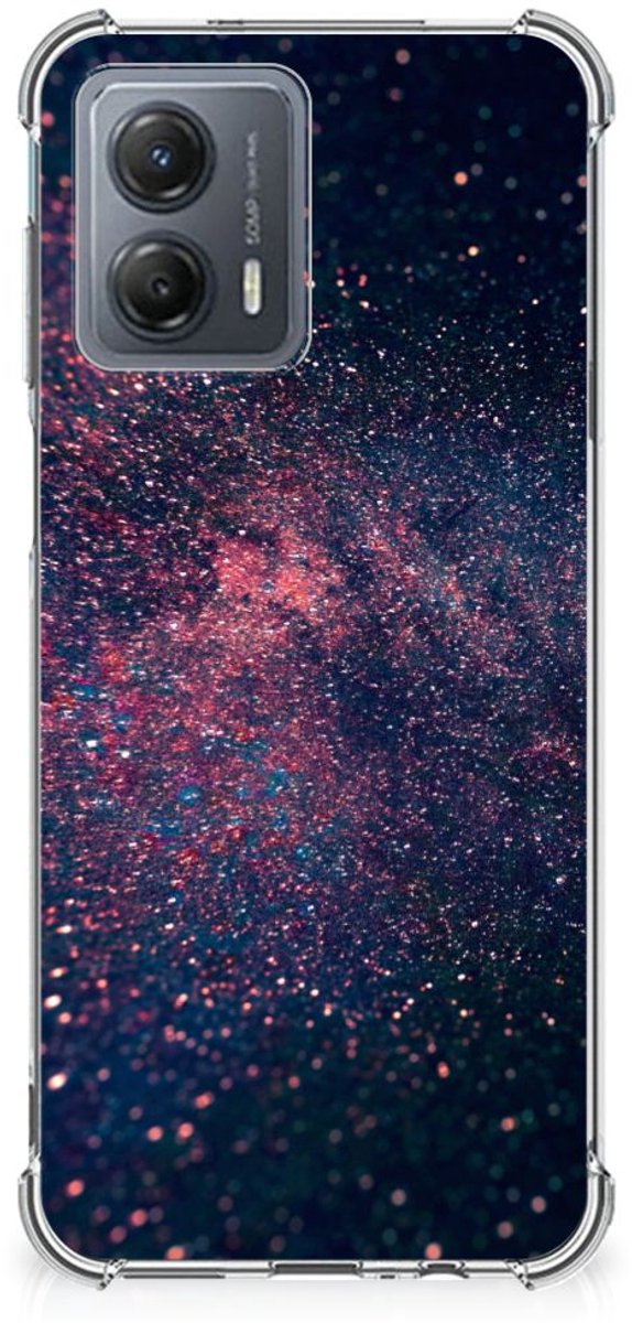Motorola Moto G53 Shockproof Case Stars