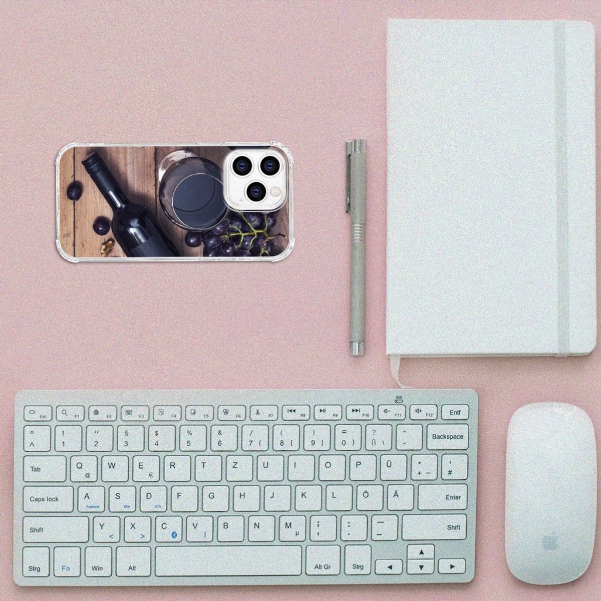 iPhone 14 Pro Beschermhoes Wijn