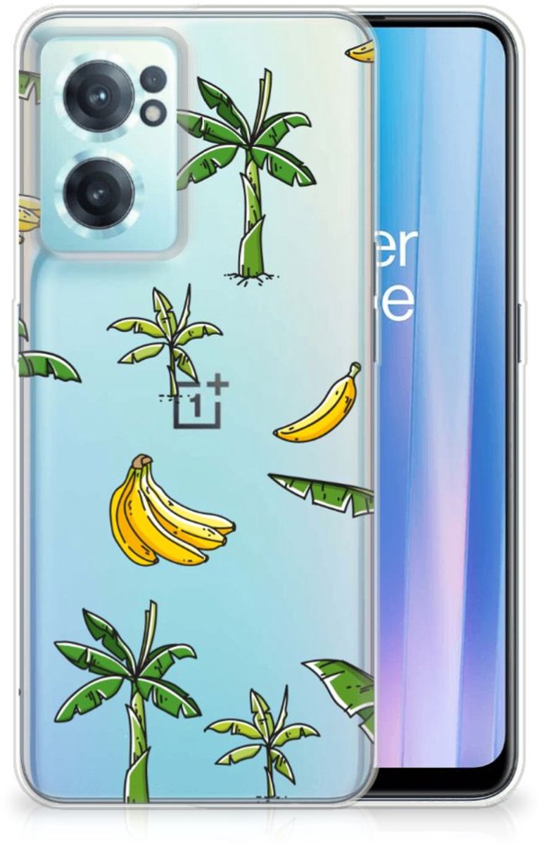 Back Cover voor OnePlus Nord CE 2 5G TPU Case Banana Tree