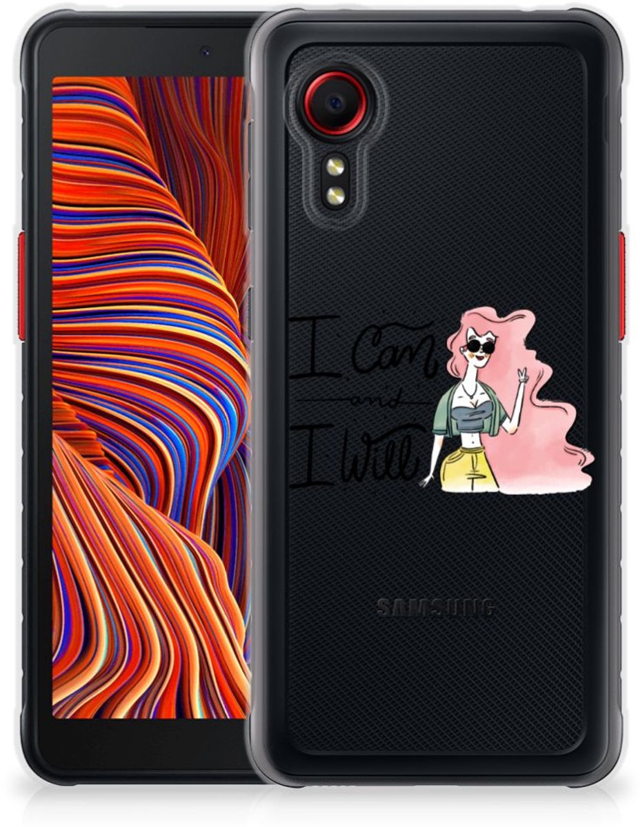 Samsung Galaxy Xcover 5 Telefoonhoesje met Naam i Can