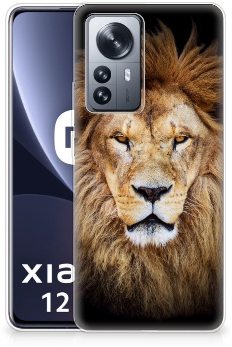 Xiaomi 12 Pro TPU Hoesje Leeuw