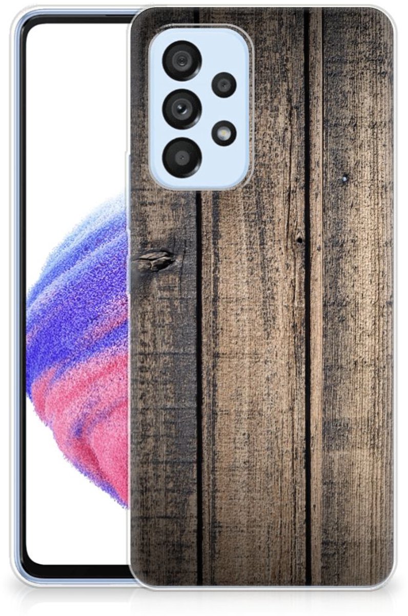 Samsung Galaxy A53 5G Bumper Hoesje Steigerhout