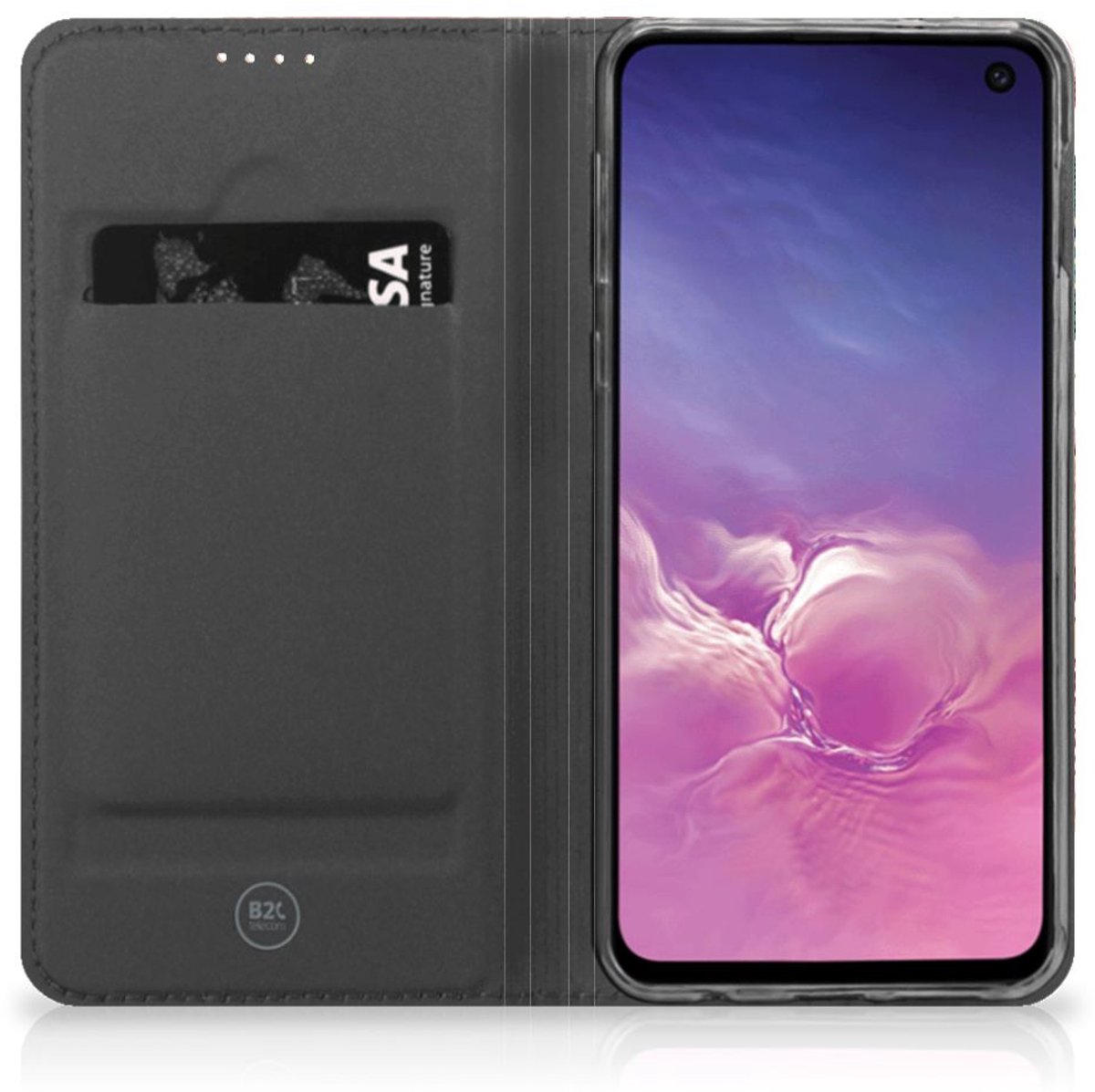 Hoesje maken voor Samsung Galaxy S10e Pink Peacock