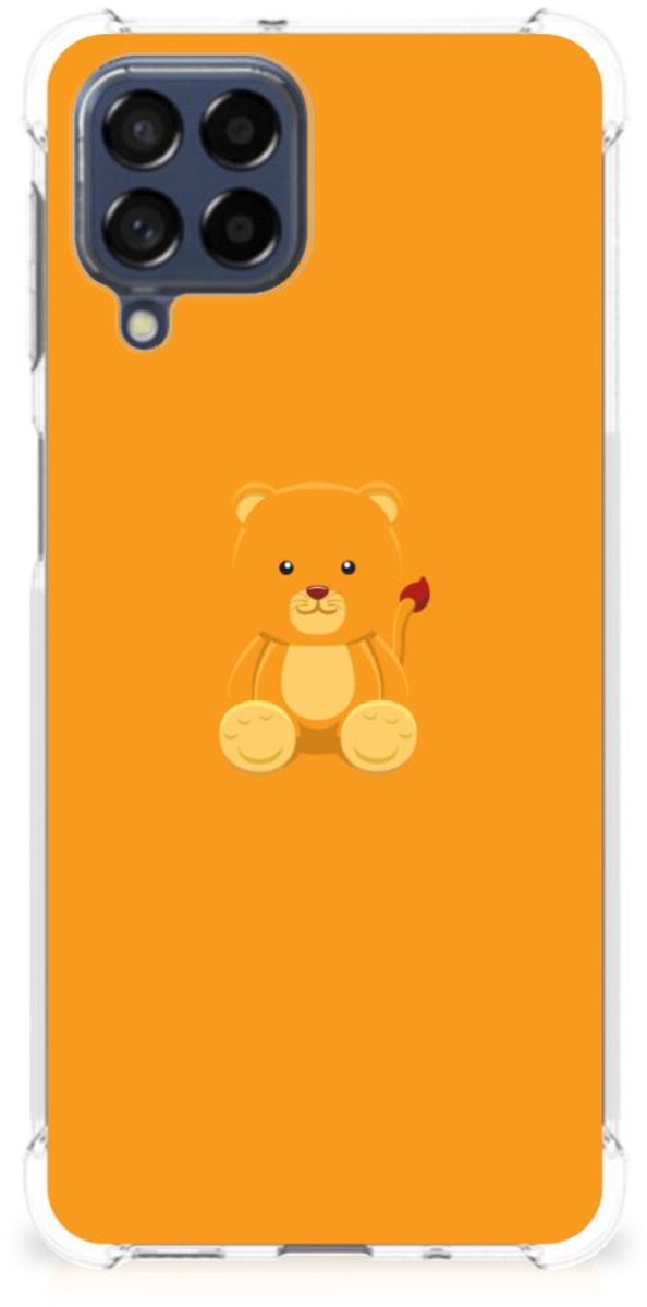 Samsung Galaxy M53 Stevig Bumper Hoesje Baby Beer